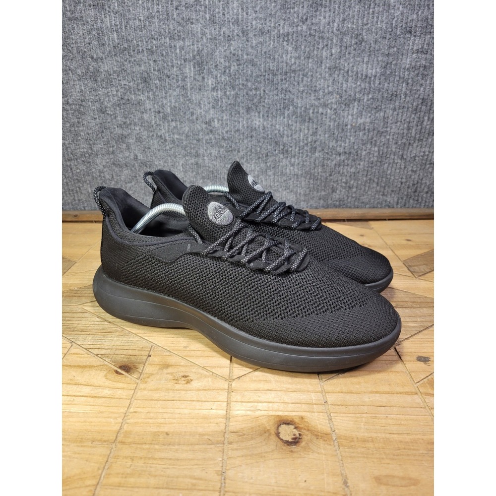 Snibbs Orbit Work Shoes Mens Sz 11 M Eclipse Black Non Slip Lace Work Sneakers